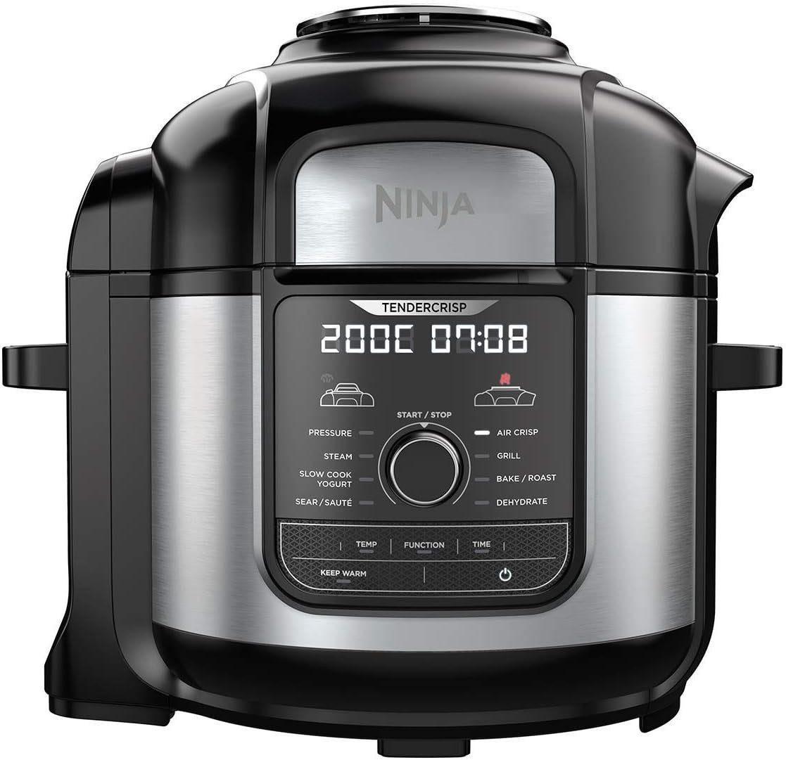 NINJA Multikocher Foodi Max 9en1 7,5L Olla a presión con Freidora de Aire, 1460 W, sin aceite, Air, Slow Cooker