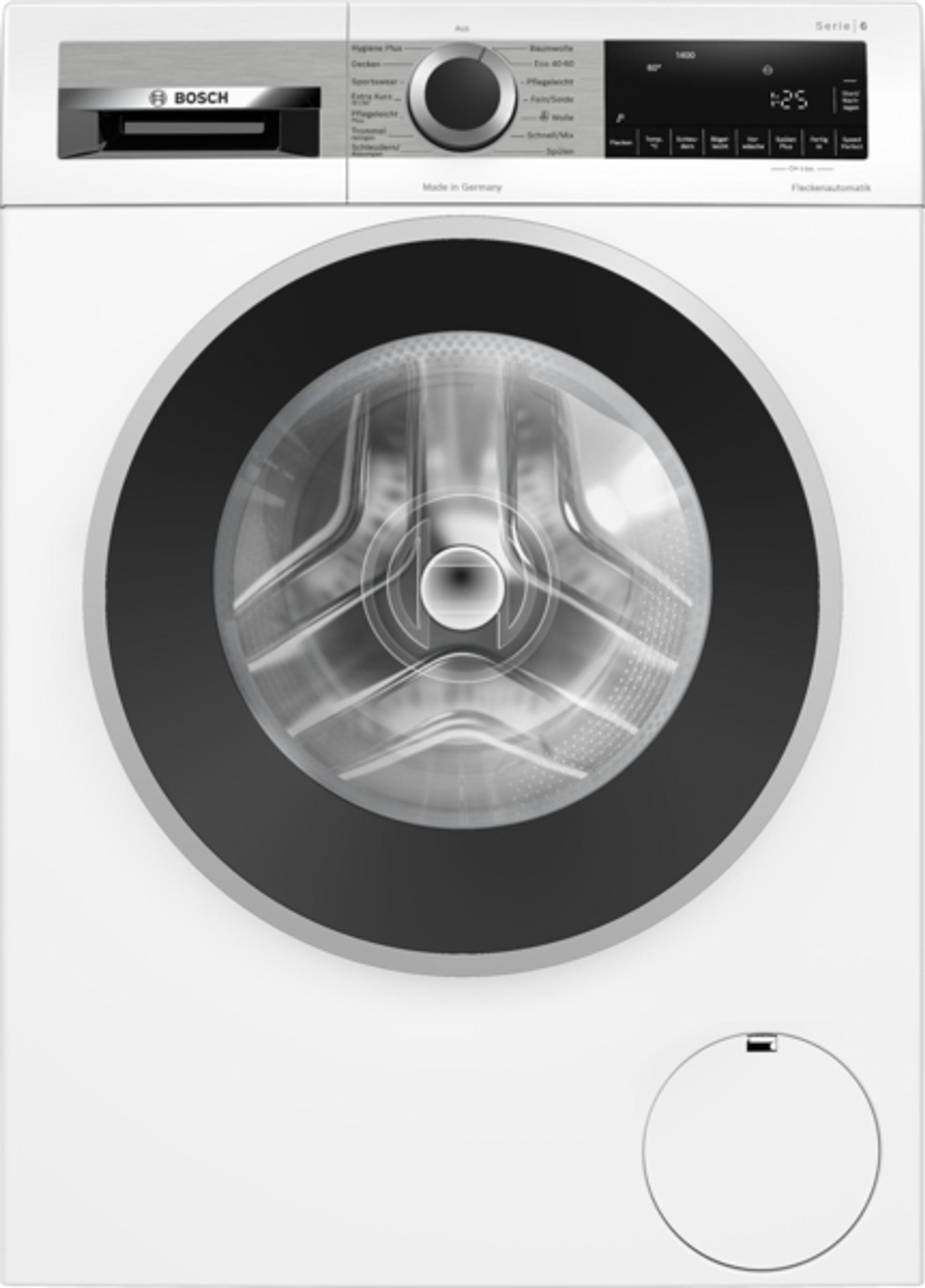 Bosch Serie 6 WGG244120, lavadora de carga frontal, 9 kg, B, 70 dB, 1351 rpm, A